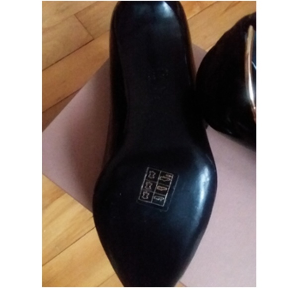 VIA SPIGA BAILEY LEATHER PUMP BLACK SIZE 6.5 - Picture 5 of 8